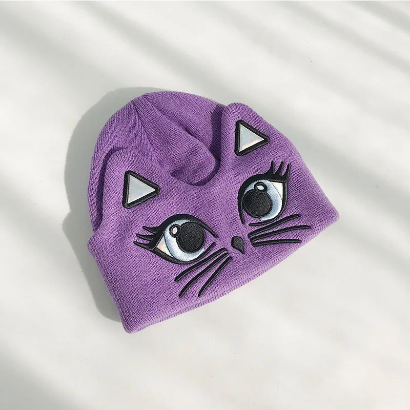 Шапка-ушанка - Цвет: purple