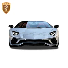 Подходит для- Lamborghini Aventador S LP740 передний бампер OEM стиль автомобильный Стайлинг углеродное волокно губы передние авто аксессуары