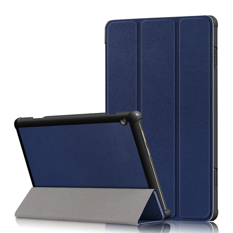Чехол для lenovo Tab M10, чехол TB-605F TB-605L, TB-505F, планшет, кожа, смарт, 10,1 дюймов, тонкая подставка, Shll, кожа, магнитный складной чехол