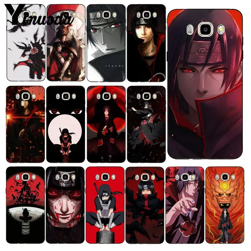 Yinuoda Naruto Itachi Uchiha чехол для телефона Samsung Galaxy J7 J6 J8 J4 J4Plus DUO J7NEO J2 J5 Prime|Бамперы| |