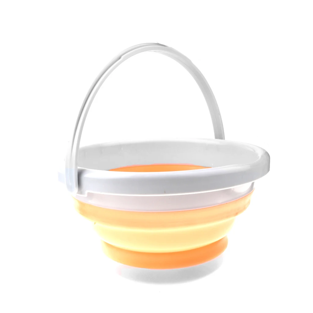Складное ведро рыболовные снасти Pail Minnow контейнер-приманка 1.5л
