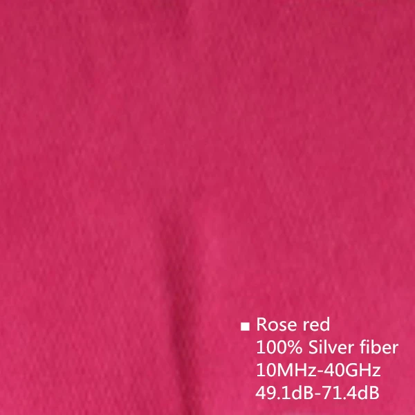 Rose Red Ag Ajiacn подлинное электромагнитное излучение защитное пальто мониторинг комнаты и компьютерной комнаты EMF Экранирование анти-излучения пальто - Цвет: Rose Red Ag