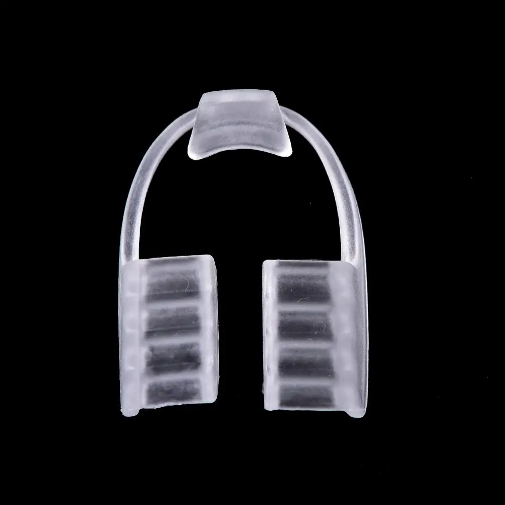 New Silicone Dental Mouth Guard Stop Teeth Grinding Bruxism Eliminate Clenching Sleep Aid for for Boxing Basketball