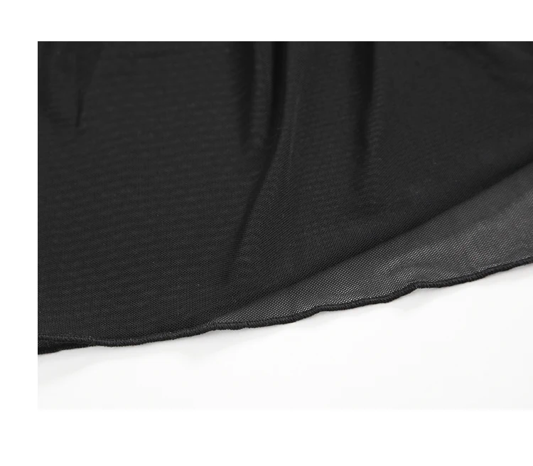 Women Sleepwear Sexy Lingerie Mesh Lace Nightdress Black Sling Deep V Female Back Split Lace Homedress Sleepwear Night Dress