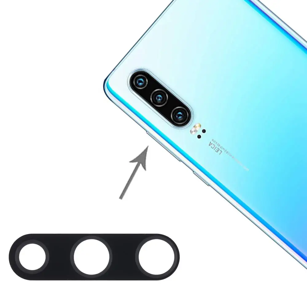 iPartsBuy 10 PCS Back Camera Lens for Huawei P30