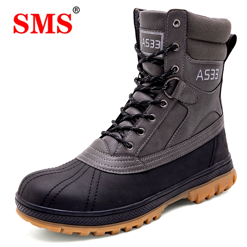 

SMS Outdoor Men Shoes Hiking Shoes Waterproof Hunting Military Boots High Top Trekking Shoes Mountain Climbing Sneakers for Men