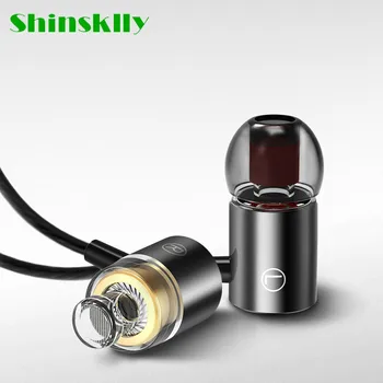 

In Ear Phone Earphone Wired Earpiece Headphones With Microphone Headsets For Mobile Earbud With Wire For Iphone Xiaomi