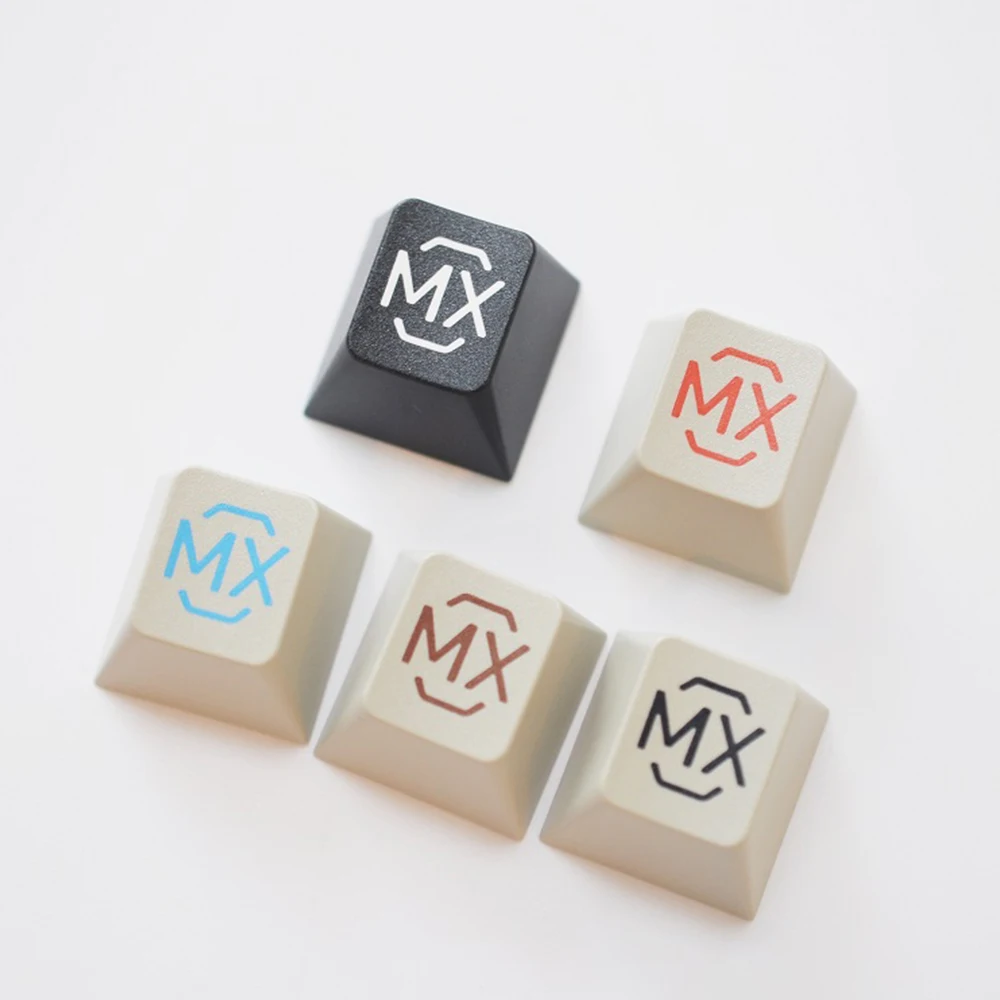 5 шт. Вишневый GMK MX логотип цветные колпачки для ключей двойная съемка вишневого Mx