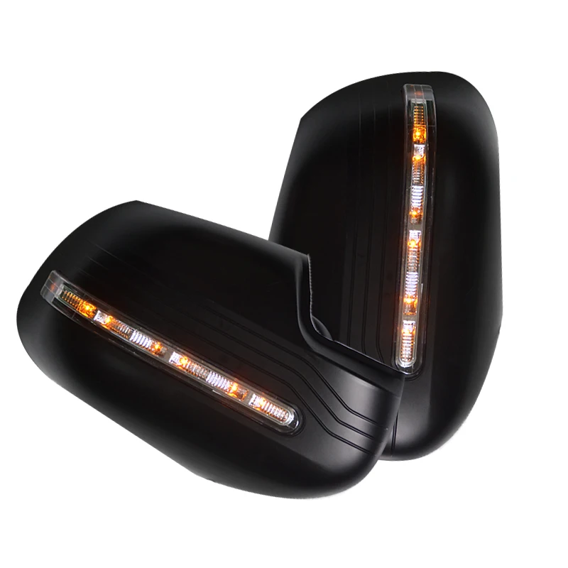 Led Rear View Mirror Cover Car Chorme Moulding Fit For Nissan Navara