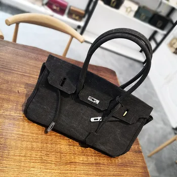 

New canvas bag. Ladies fashion shoulder bag. Women's large capacity canvas bag. Washed canvas bag. Handbag.