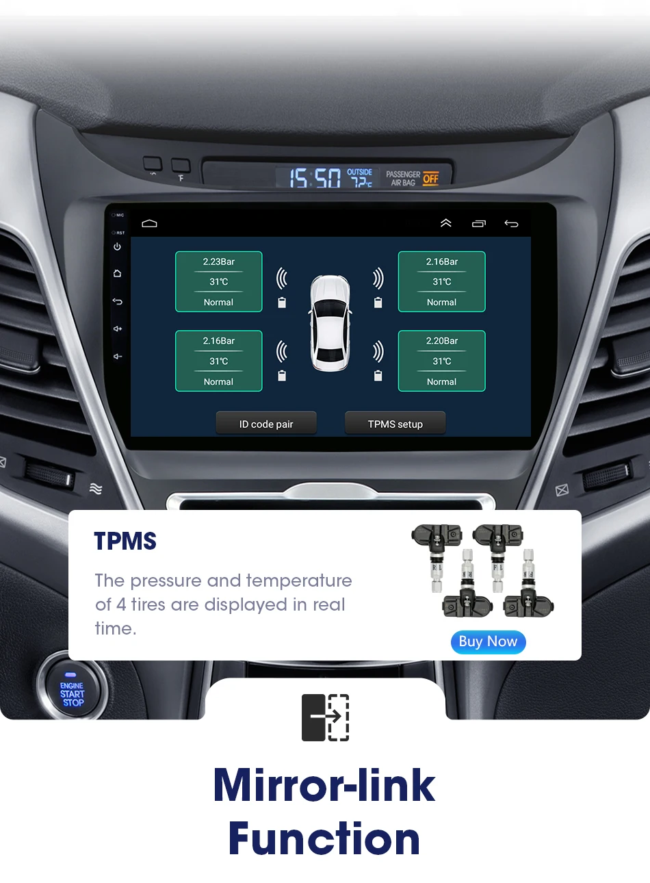 JMCQ " для hyundai Elantra 2011- Автомагнитола RDS 36EQ Android плеер gps Navigaion мультимедийные видеоплееры стерео с рамкой