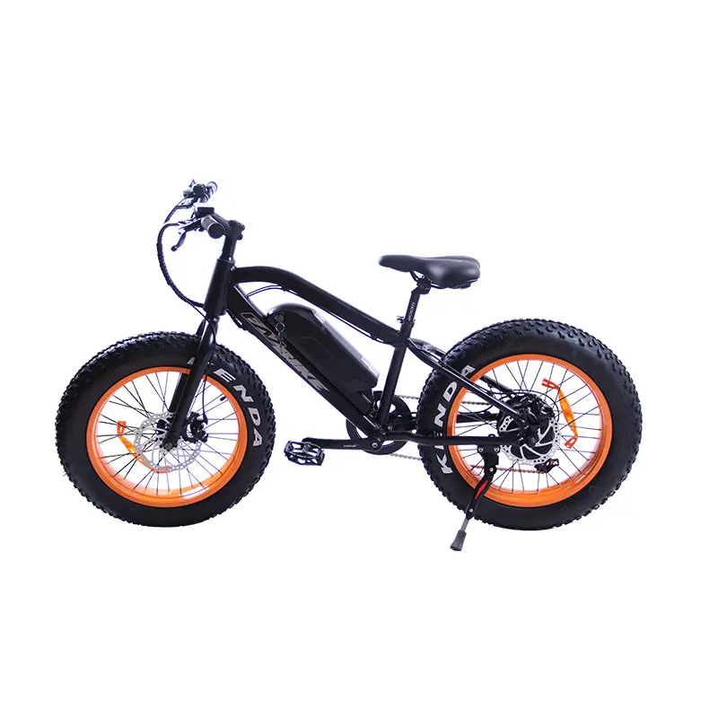 Электрический горный велосипед EZBIKE с литиевой батареей, 26 дюймов, 500 Вт, с мотором Fat Ebike, 20 шин, высокоскоростной бесщеточный Электрический велосипед - Цвет: 500 36V 10.4AH