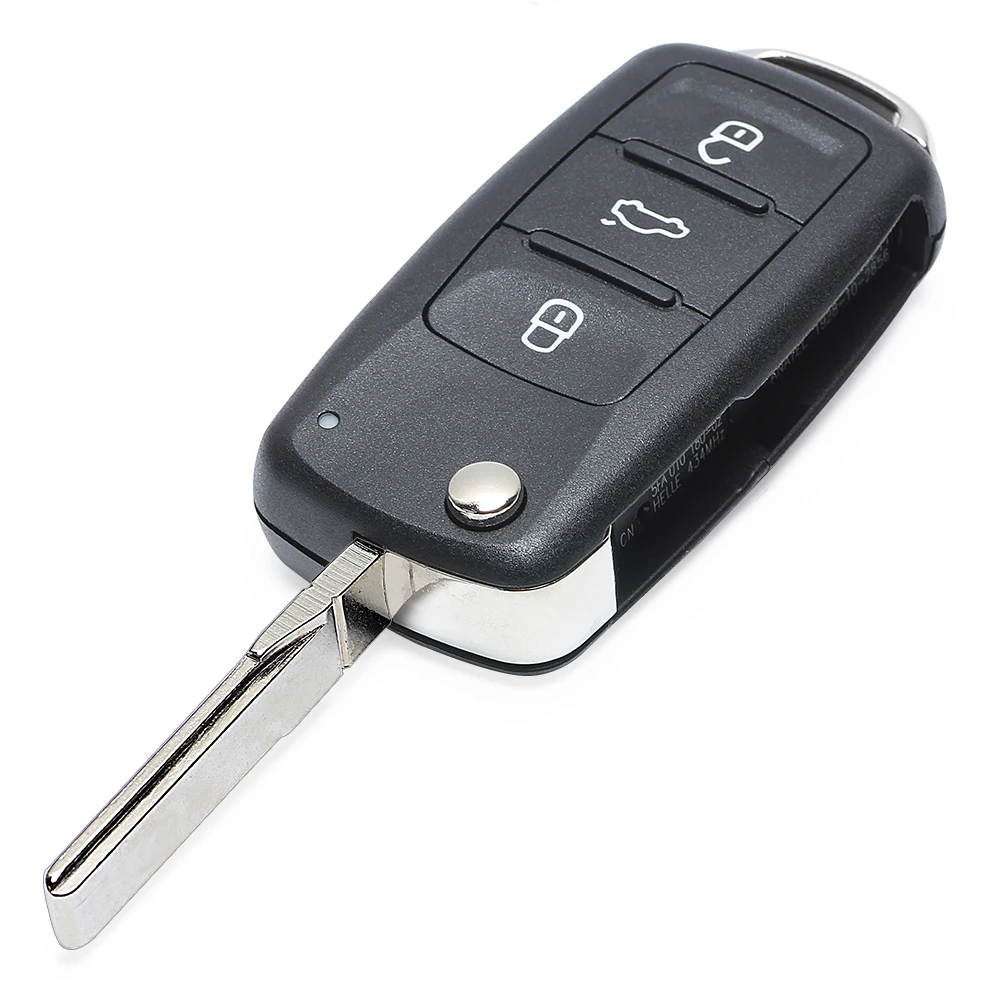 Keyecu дистанционный ключ-брелок от машины 3 кнопки 315 МГц ID48 для Volkswagen VW Golf GTI Jetta Touareg Passat CC FCC: NBG010180T