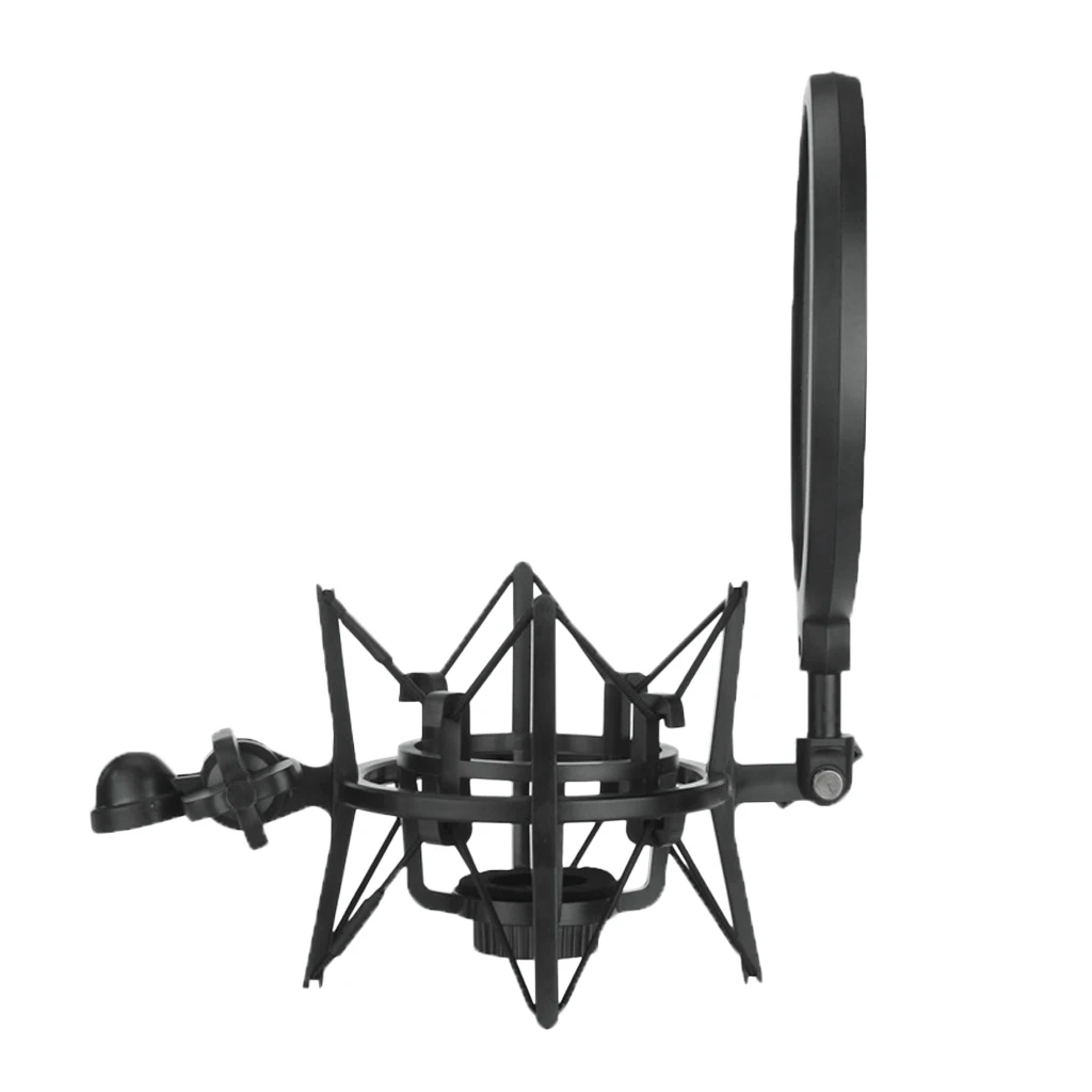 MagiDeal Universal Spider Microphone Shock Mount Holder Clip Anti Vibration