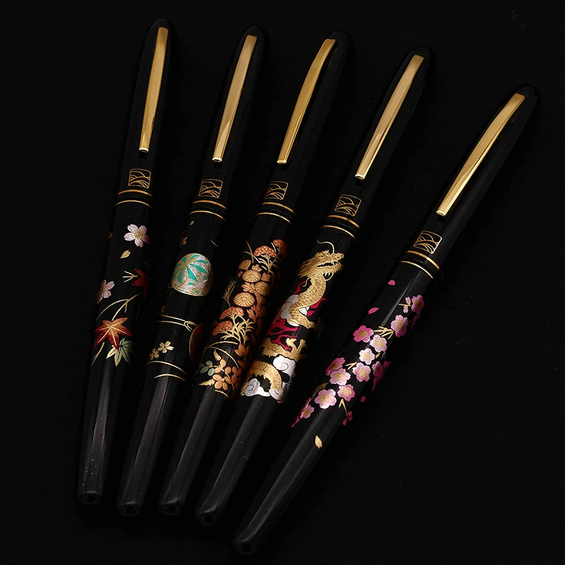Brush Pen Kuretake for Calligraphy Wolf Hair Maki-e Soft Nib Calligraphy Small Regular Script