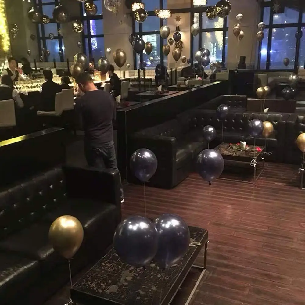 

90pcs Balloons DIY Navy Blue Gold Balloon Garland Arch Kit for Baby Shower Bridal Showers Wedding Backdrop Venue