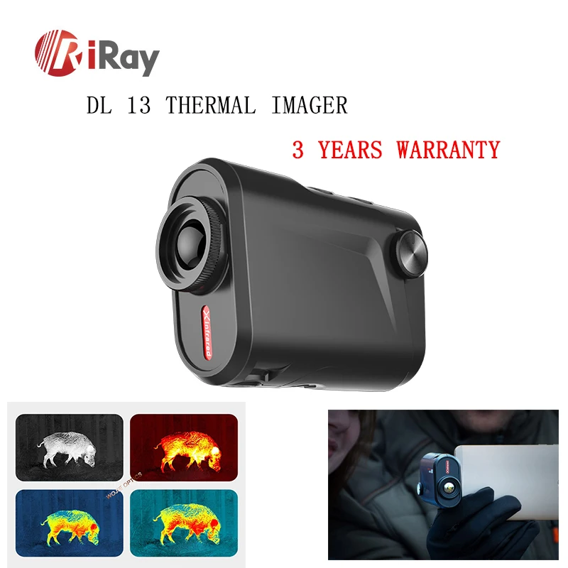 IRAY DL13 тепловизор для охоты ночное видение оптика Camara подключен к телефону