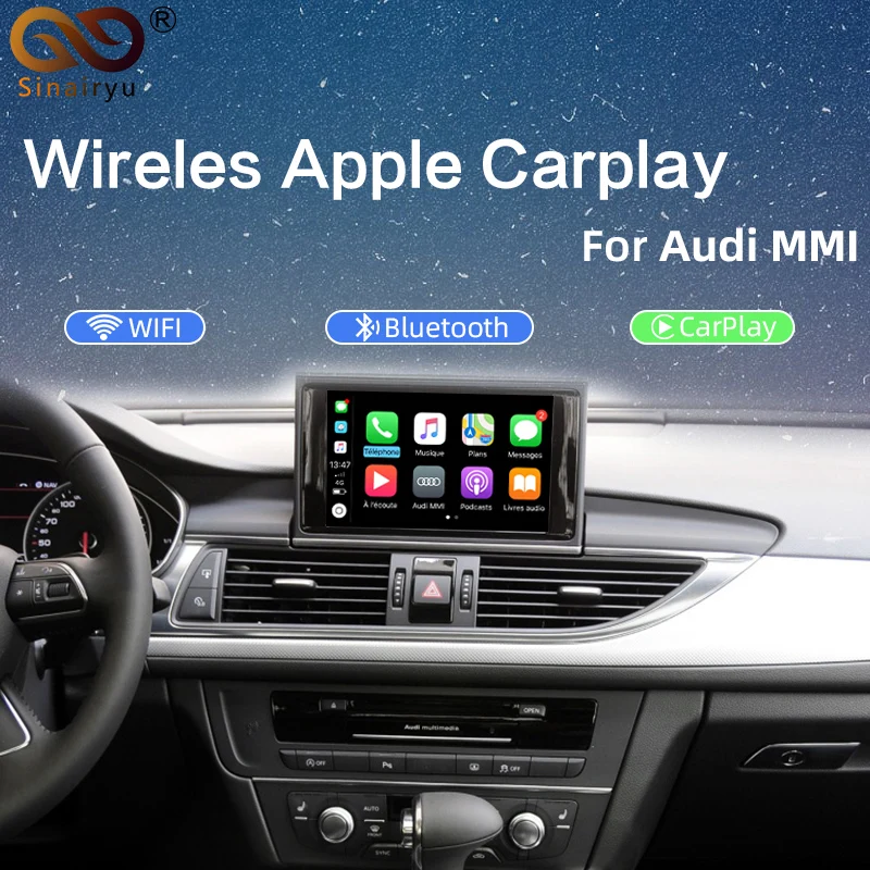 2020 IOS Car Apple Airplay Android Auto Wireless CarPlay Box For Audi A3 A4 A5 A6 Q3 Q5 Q7 Original Screen Upgrade MMI System 2020 IOS Car Apple Airplay Android Auto Wireless CarPlay Box For Audi A3 A4 A5 A6 Q3 Q5 Q7 Original Screen Upgrade MMI System
