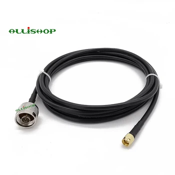 

N Type Male to SMA Male Test Antenna Coaxial RG58 Cable Connect SMA Plug to N Plug Low Loss RG58 Cable