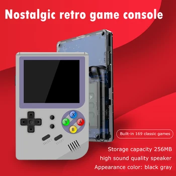 

Mini Retro Video Console 2.8 Inch Color LCD Screen Portable Handheld Game Players Boy Built-in 169 Classic Games Dropshipping
