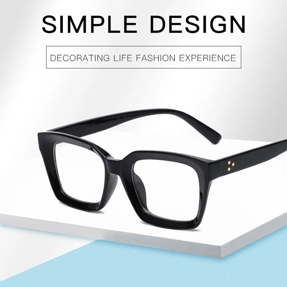Übergroße quadratische Lesebrille Männer Frauen großen Rahmen Mode Presbyopie Brillen Dioptrien 1.0 ~ 4,0 – Detail 11