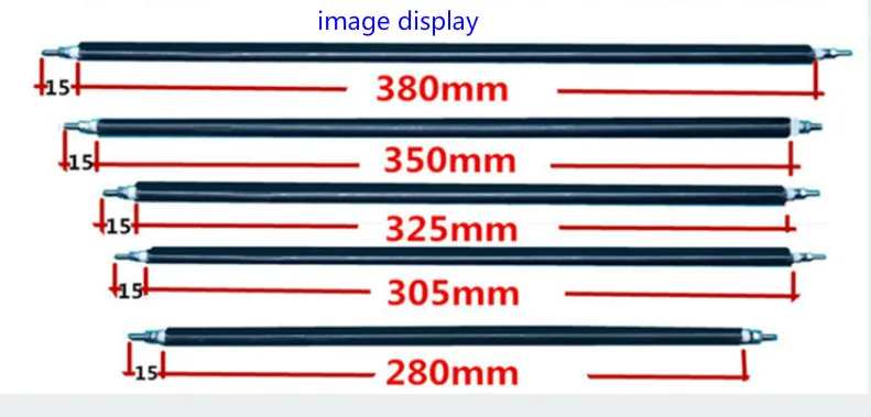 110V 280-400mm 250W/300W/350W/400W Heating Element for Electric Oven Electric Heat Tube stainless steel electric heating tube