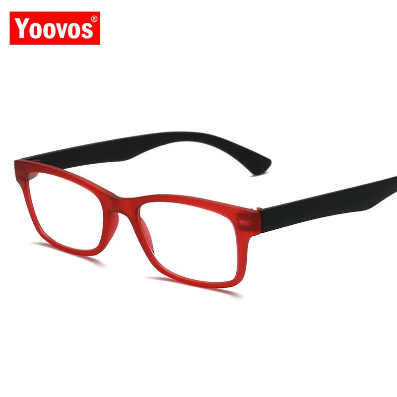 Yoovos 2021 Reading Glasses For Women Blue Light Men Eyeglasses Square Retro Eyewear Anti-Fatigue Lunette De Lecture Homme | Аксессуары