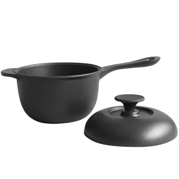 

Canon potter cast iron enamel small milk pot titanium household noodles baby baby see hot milk milk enamel pot