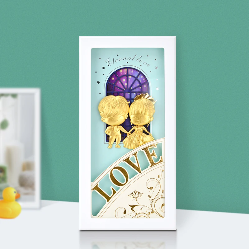 Картины Asklove из золотой фольги картина для подруги свадебные подарки настенные