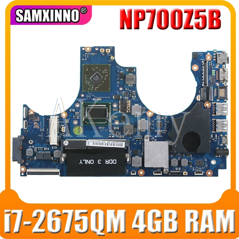 Материнская плата для ноутбука SAMSUNG NP700Z5A NP700Z5B I7-2675QM HD 7470M материнская ba92-09017B 216-0810005