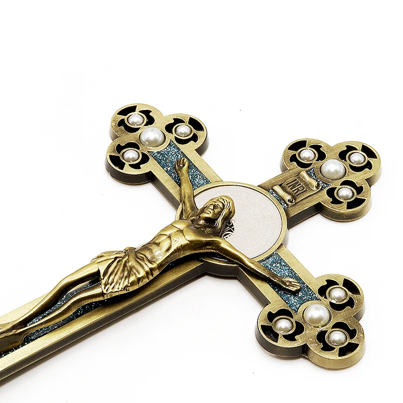 ブロンズ風カラー　イエスキリスト像 楽天市場】イエス・キリストと子羊の像 ブロンズ風置物彫像 彫刻