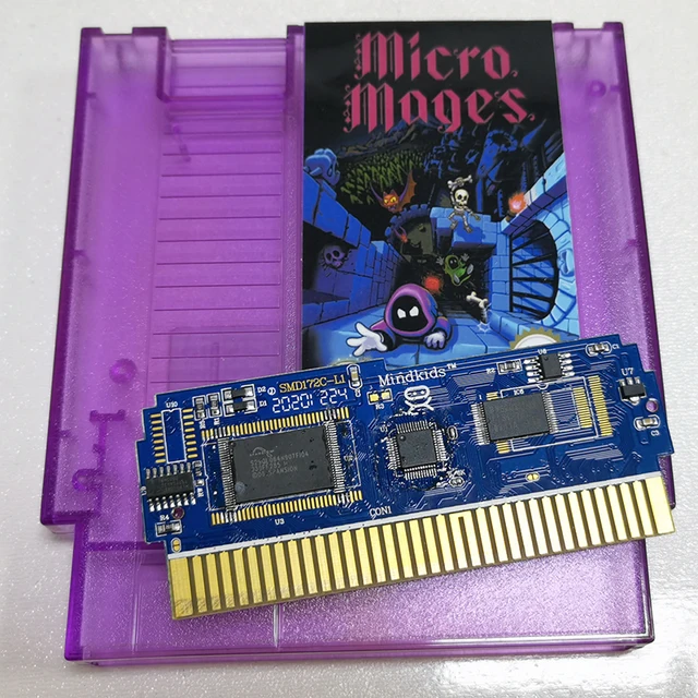 72ピン8ビットゲームプレーヤー用マイクロマグンズカード