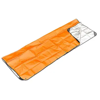 

Outdoor First Aid Emergency Blanket Emergency Sleeping Bag Insulation Reflective Orange Aluminized Film