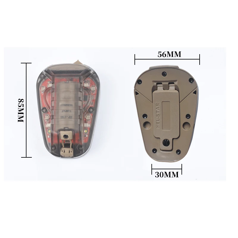 Элемент выбора безопасности вспышка страйкбол HEL-STAR 6 IR Gen III шлем Hel светильник тактический охотничий спасательный Шлем тактический светильник