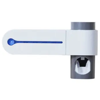 

2020 Antibacterial Toothbrush Holder UV Sterilizer Sterilizer Toothbrush Holder Creative* Automatic Squeeze Toothpaste Holder