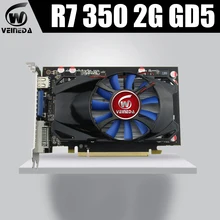 Видеокарта Veineda R7 350 2 ГБ GDDR5 128 бит видеокарта видеокарты для NVIDIA Geforce 2 Гб R7 350