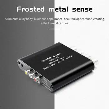 

VHM-339 Multipurpose Digital Power Bluetooth Amplifier 2.1 Channel 2x50W +100W Stereo Power Audio Class D Bass Subwoofer