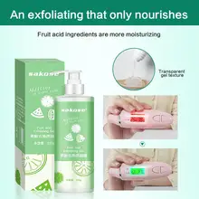 Натуральный Осветляющий скраб для лица скраб-крем и отшелушивающий крем для мытья кожи