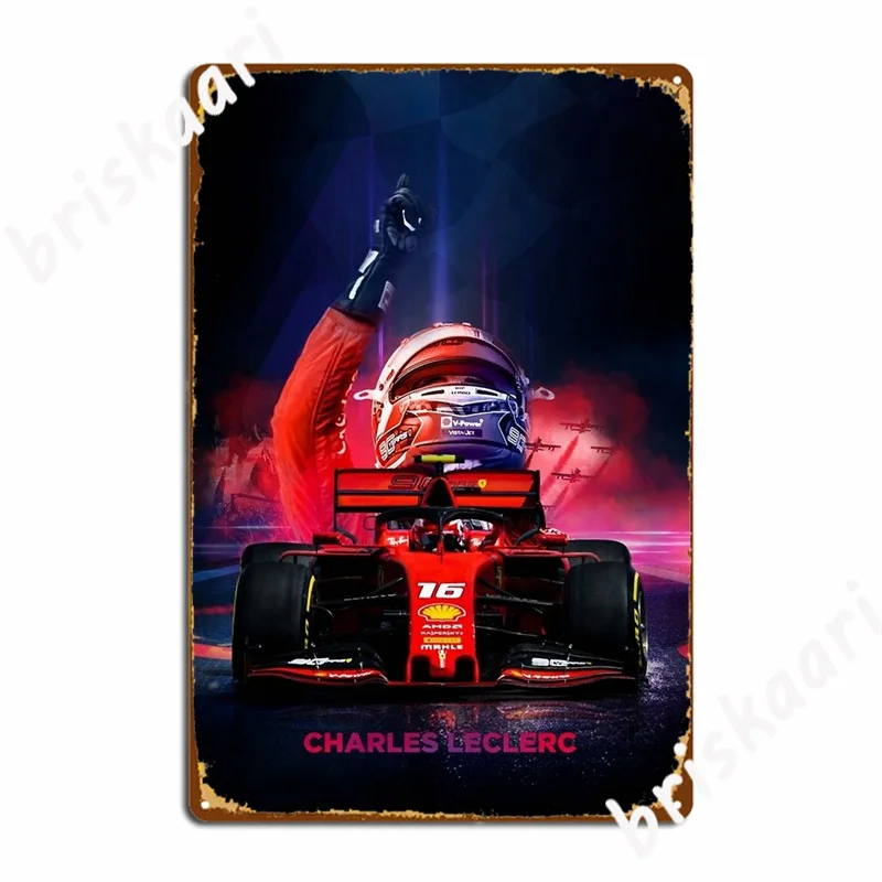 Charles Leclerc Targhe In Metallo Wall Pub Design Targhe Murali Targhe In Metallo Poster