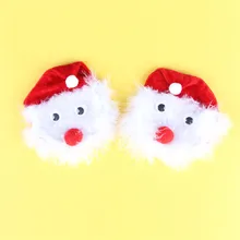 Рождественское покрытие на соски для женщин, Санта Клаус, маленький колокольчик, невидимый покров многоразового пользования для соска, наклейки на Рождество, вечерние, подарок на Рождество, женский бюстгальтер NCS124