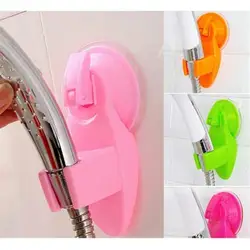 Bathroom Strong Attachable Shower Head Holder Movable Bracket Powerful Suction Shower Seat Chuck Holder