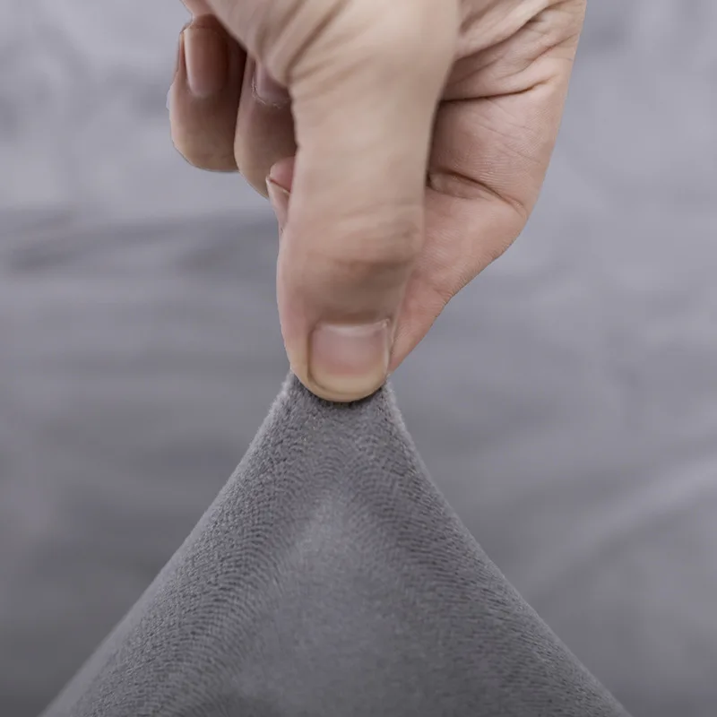 Универсальный Съемный плотный плюшевый зимний чехол на сиденье эластичные Чехлы