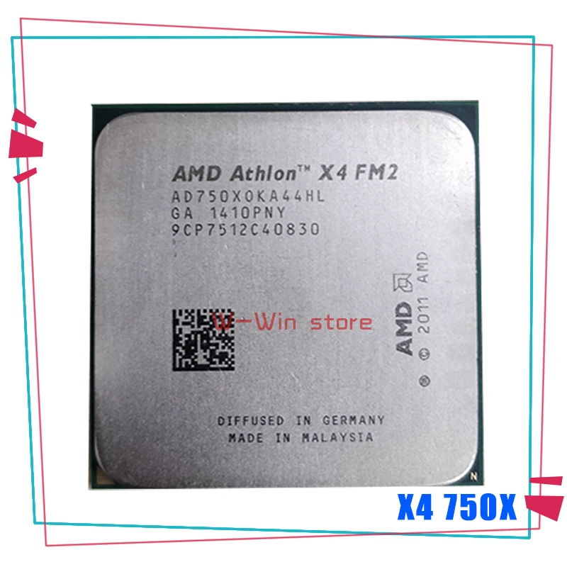 Четырехъядерный процессор AMD Athlon II X4 750X 750 3 7G 65W AD750XOKA44HL разъем FM2|Процессоры| |