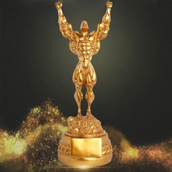 

Sports sculpture fitness competition resin crafts figure fitness crafts decoration home creative decoration gift modern art