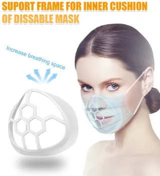 

3D Comfortable Breathable Non-Stick Iipstick Inside The Mask Holder mascarilla mascherine Face Mask FaceMask masque Masker