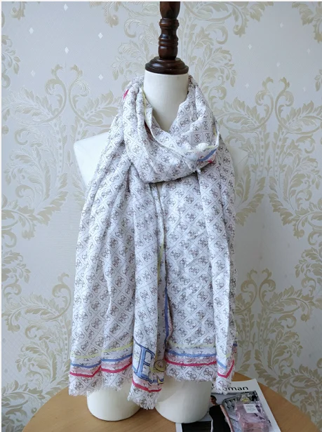 new German Brand Womens High Quality Scarf womens scarves, Autumn fashion scarves Shawl - Цвет: Светло-фиолетовый