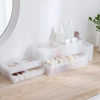 

Clapboard Desk Drawer Storage Box Kitchen Bathroom Simple Separation Storage Box Sock Cosmetic SNO88