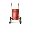 1/12 Dollhouse Miniature Accessories Mini Metal Baby Carriage Simulation Pushcart Model Toys for Doll House Decoration 5