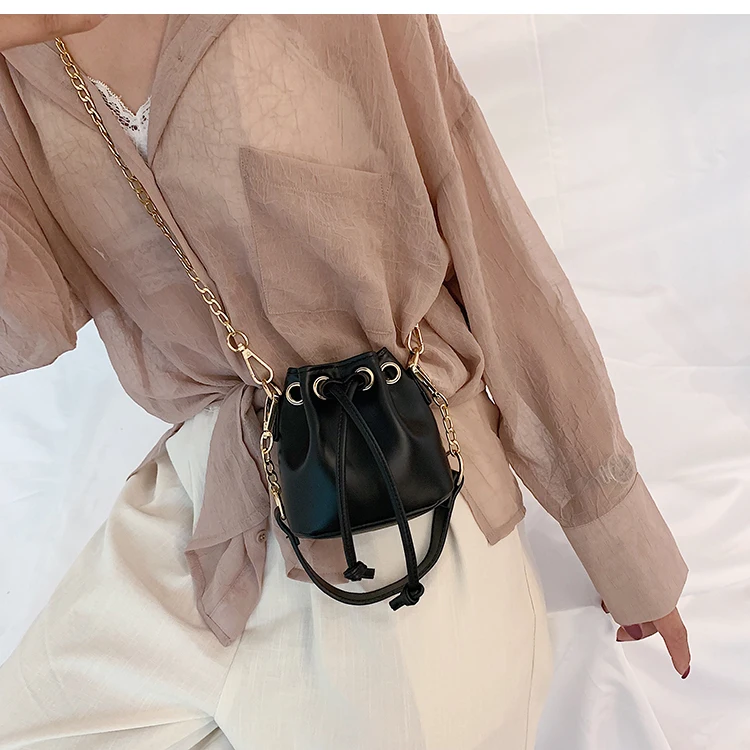 Роскошная Брендовая женская мини прямоугольная сумка корзина сумка летняя новая качественная кожаная женская дизайнерская сумка с цепочкой на плечо сумка-мессенджер
