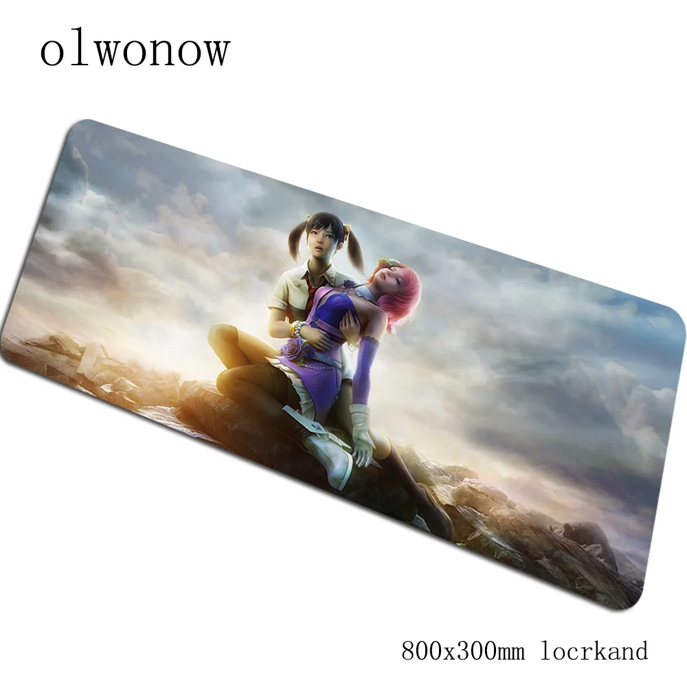 Tekken геймерский коврик для мыши Натуральный каучук 800x300x2 мм игровой коврик для мышки для ноутбука Аксессуары для запястья ноутбука padmouse эргономичный коврик